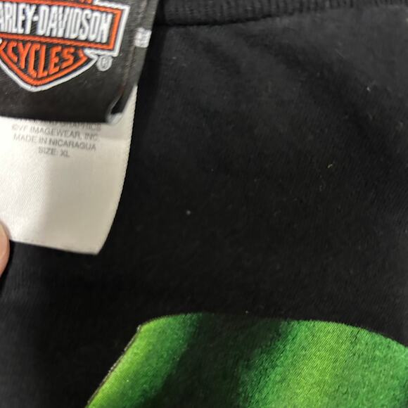 Copied - Rare VTG Leprechaun Harley Tee (Pocket) - Picture 3 of 4